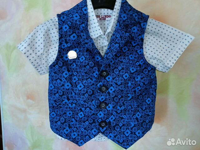 Рубашка и жилет для мальчика