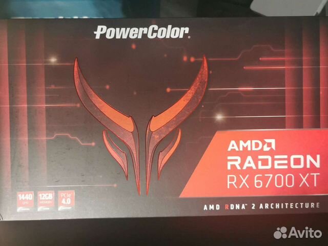 Видеокарт Red Devil RX 6700 XT Gaming 12gb