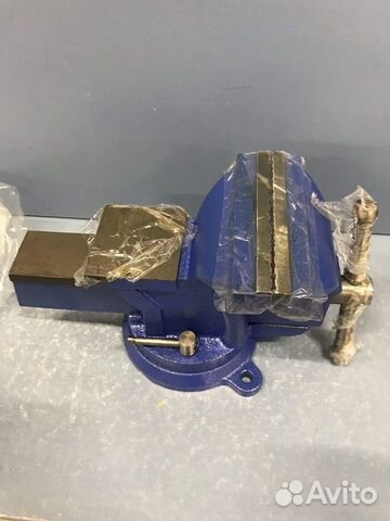 Тиски поворотные с наковальней 100,125,150,200мм