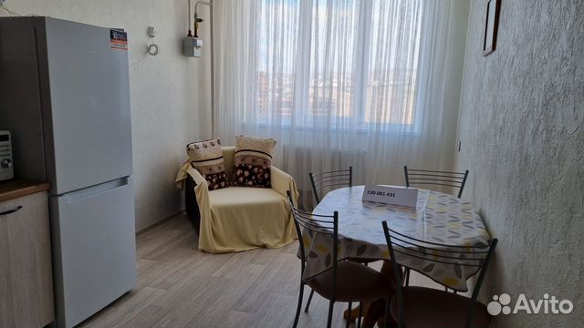 

1-к. квартира, 44 м², 3 кровати