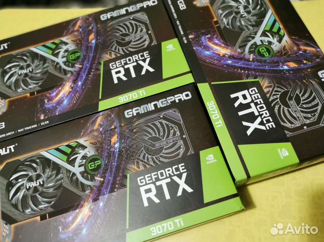 Новые Palit RTX 3070 Ti GamingPro 8Gb