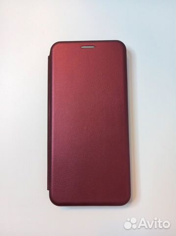 Чехол-книжка для Honor 10X Lite (бордовый)