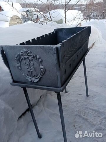 Мангал чугунный