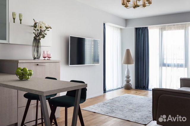 

1-к. квартира, 48 м², 1 кровать