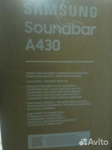 Soundbar samsung HW-А430