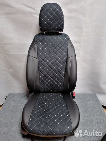 Чехлы на hyundai Getz frant алькантара