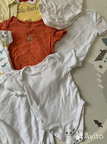 Боди и песочники h&m, next, carters, mothercare, g