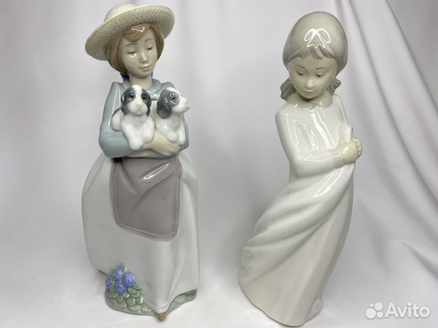 Lladro Nao статуэтка фарфор 