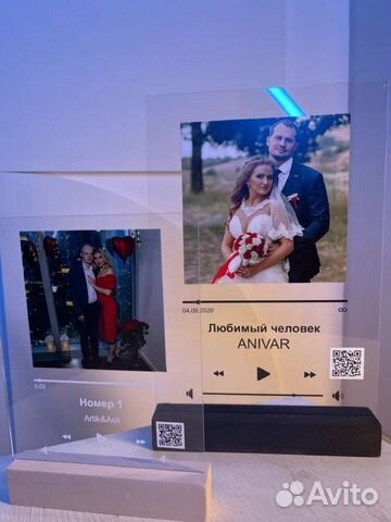 Фоторамка с песней / Подарок