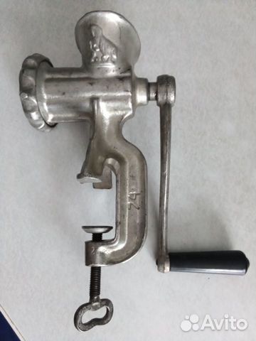 Мясорубка ручная механическая