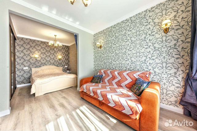 

1-к. квартира, 47 м², 2 кровати