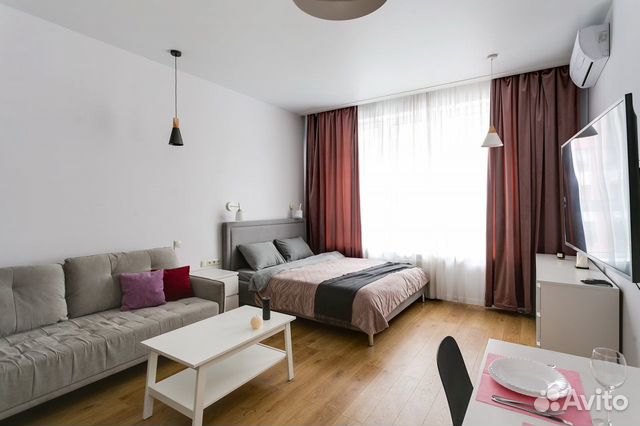 

1-к. квартира, 35 м², 2 кровати