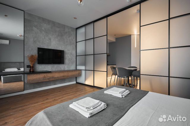 

1-к. квартира, 50 м², 2 кровати