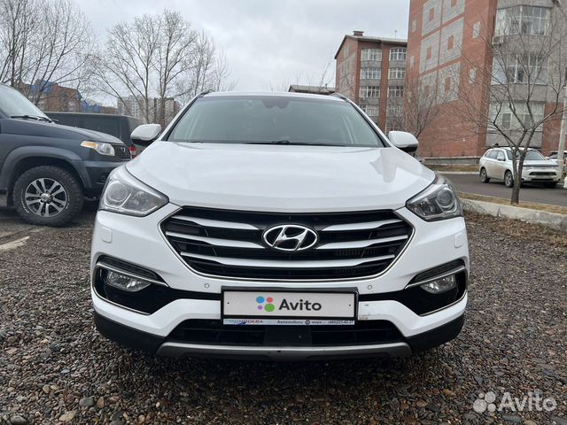 Hyundai Santa Fe 2.2 AT, 2016, 72 000 км