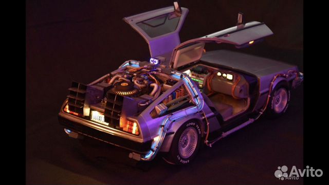 Проект Delorean 1:8 для печати на 3д принтере