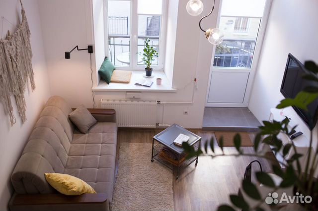 

Квартира-студия, 25 м², 2 кровати
