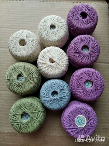 Нитки для вязания. СССР