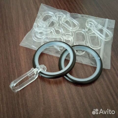 Новые Крючки для штор на круглые карнизы