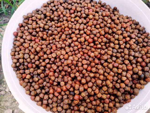 Корм для роста и цвета кои. Сделано в России