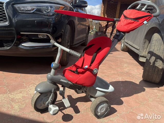 3х колесный велосипед / каталка SmarTrike америка