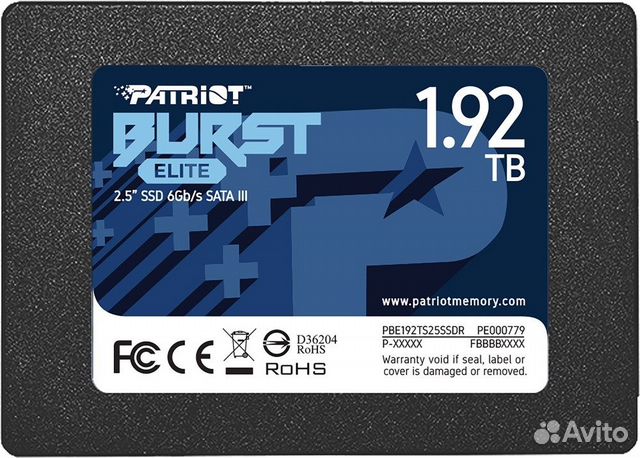 Patriot Memory Burst Elite 2.5
