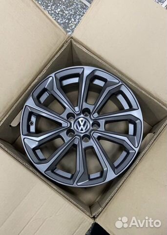 Диски r16 Polo Rapid Gunmetal (Германия)