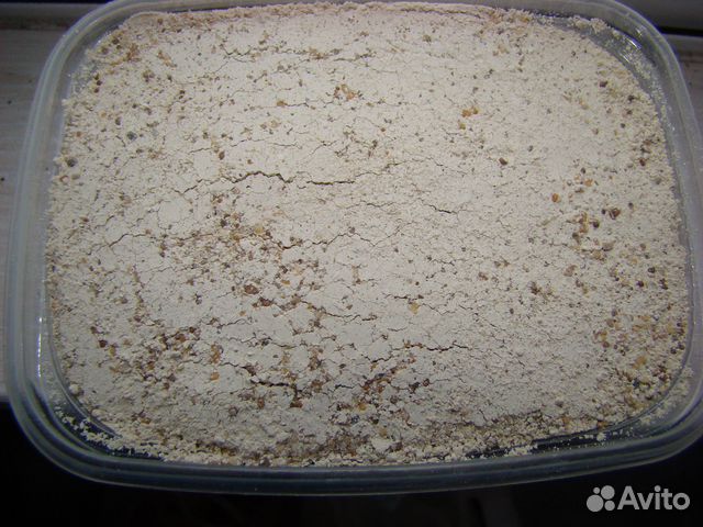 Сухие корма и маты для улиток