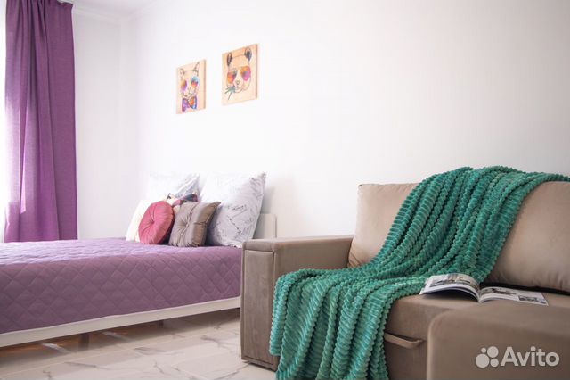 

1-к. квартира, 36 м², 2 кровати