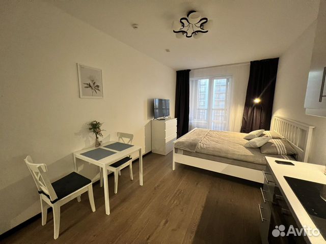 

Квартира-студия, 26 м², 1 кровать