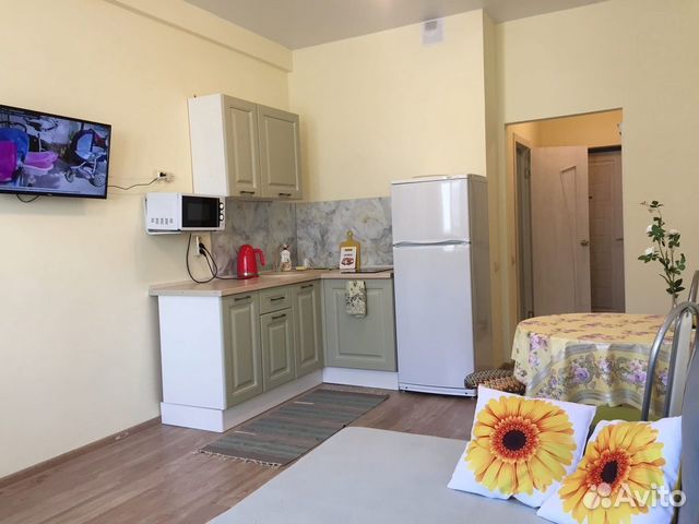 

Квартира-студия, 27 м², 2 кровати