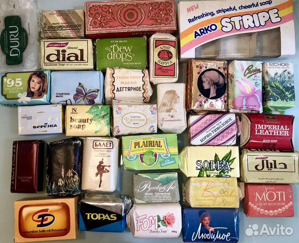 Этикетка упаковка от мыла времен СССР