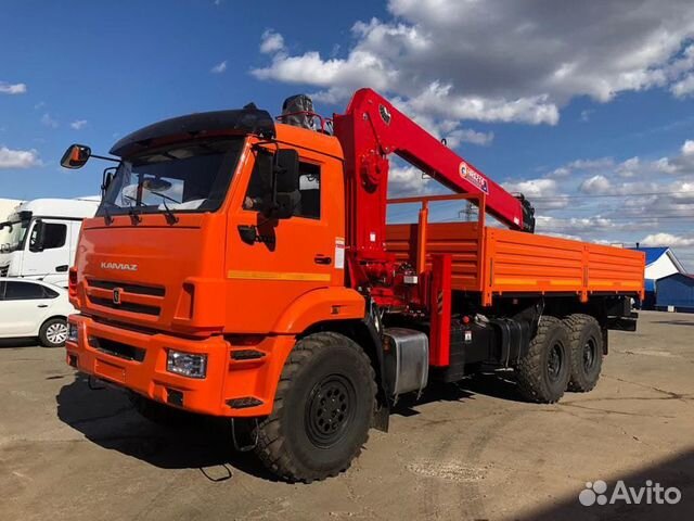 КАМАЗ 43118 с КМУ, 2024