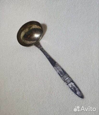 Половник для крюшона. Серебро 916, звезда