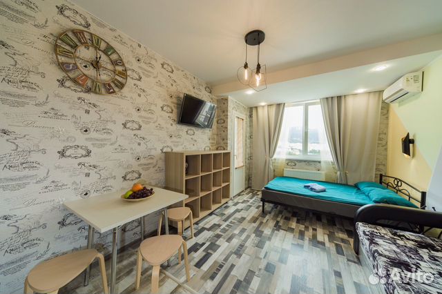 

Квартира-студия, 30 м², 2 кровати
