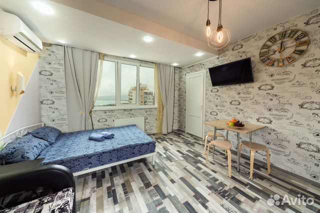 

Квартира-студия, 33 м², 2 кровати