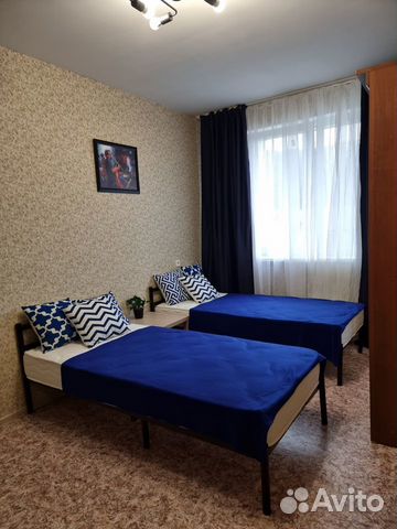 

1-к. квартира, 30 м², 3 кровати