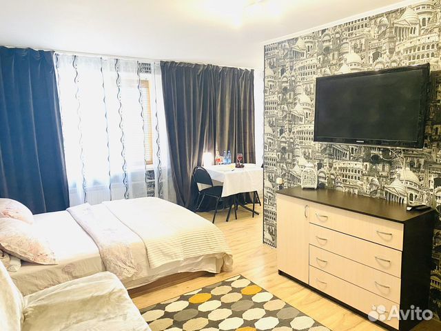 

1-к. квартира, 32 м², 2 кровати