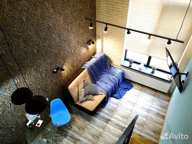 

Квартира-студия, 40 м², 2 кровати