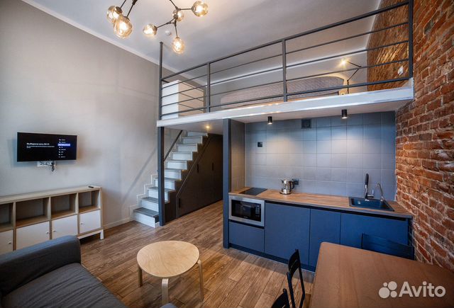 

Квартира-студия, 30 м², 1 кровать
