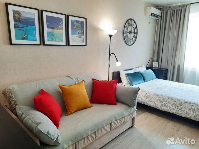 

1-к. квартира, 42 м², 2 кровати