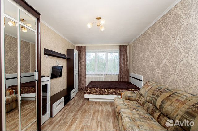 

1-к. квартира, 40 м², 2 кровати