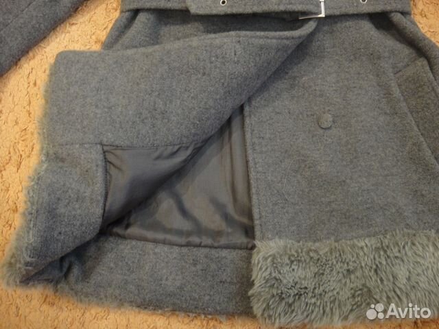 Пальто Lapin House для девочки драп осень-весна Пальто Lapin House для девочки драп осень-весна