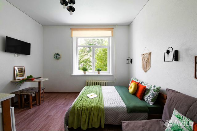 

Квартира-студия, 18 м², 2 кровати