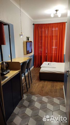 

Квартира-студия, 25 м², 2 кровати