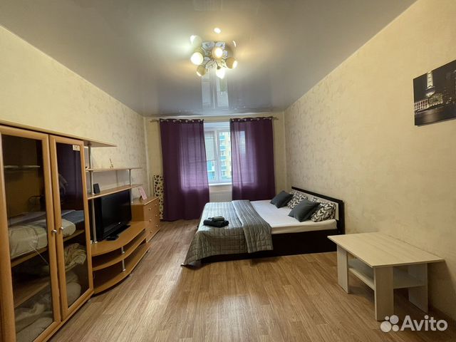

1-к. квартира, 38 м², 2 кровати