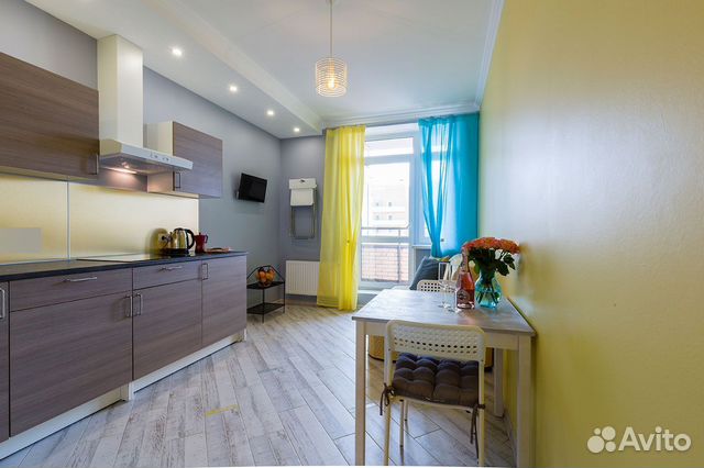 

1-к. квартира, 45 м², 2 кровати