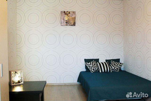 

1-к. квартира, 45 м², 2 кровати