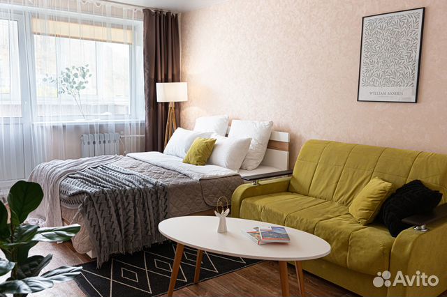 

1-к. квартира, 35 м², 2 кровати