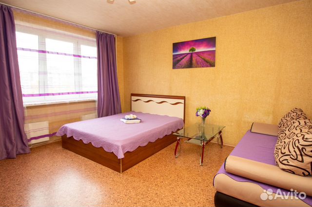 

1-к. квартира, 43 м², 2 кровати