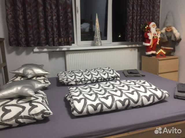 

1-к. квартира, 30 м², 3 кровати
